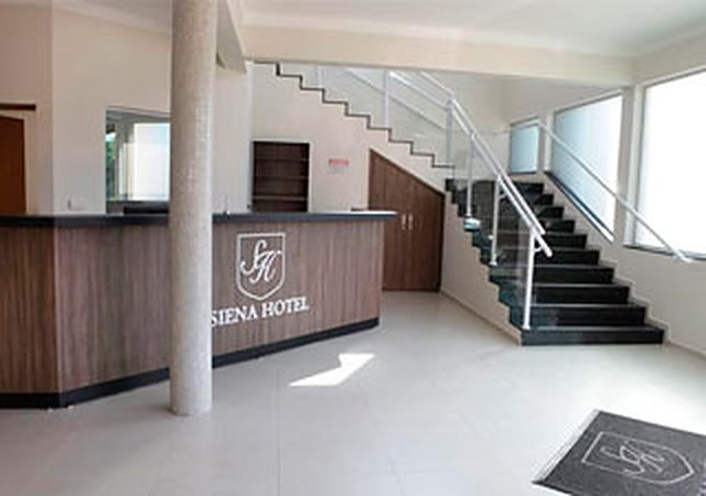 Recepção do Siena Hotel